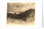 The Cliff, Bay of St. Malo (La Falaise, Baie de St. Malo), 1886 by Félix Hilaire Buhot