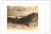 The Cliff, Bay of St. Malo (La Falaise, Baie de St. Malo), 1886 by Félix Hilaire Buhot