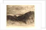 The Cliff, Bay of St. Malo (La Falaise, Baie de St. Malo), 1886 by Félix Hilaire Buhot