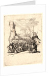 The Carrying of the Cross (Le portement de croix), 1624 by Jacques Callot