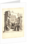 Christ before Caiaphus (Jésus comparait devant caiphe), 1624 by Jacques Callot