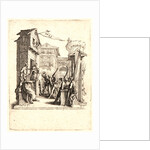 Christ before Caiaphus (Jésus comparait devant caiphe), 1624 by Jacques Callot
