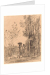 The Meeting in the Grove, 1871-1872 by Jean-Baptiste-Camille Corot
