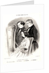 La dame qui cultive les arts, 1846 by Honoré Daumier