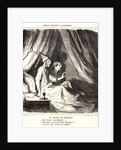 Un réveil en sursaut, 1865 by Honoré Daumier