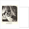 Un réveil en sursaut, 1865 by Honoré Daumier