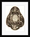 Three Ornaments, Plate 1, 1573 by Etienne Delaune