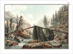 The Devil's Bridge, ca. 1780- 1790 by Charles-Melchior Descourtis