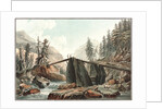 The Devil's Bridge, ca. 1780- 1790 by Charles-Melchior Descourtis