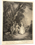 The Peasant Danse (La Danse Paysanne), before 1755 by Benoit Audran II