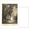 The Peasant Danse (La Danse Paysanne), before 1755 by Benoit Audran II