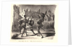 Duel of Faust and Valentin (Duel de Faust et de Valentin), 1828 by Eugène Delacroix
