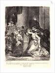 Marguerite at the Church (Marguerite à l’église), 1828 by Eugène Delacroix