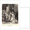 Marguerite at the Church (Marguerite à l’église), 1828 by Eugène Delacroix