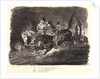 Faust and Mephistopheles Galloping on the Night of the Sabbath (Faust et Méphistophélès galopant dans la nuit du Sabbat), 1828 by Eugène Delacroix