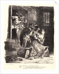 Faust in Marguerite’s Prison (Faust dans la prison de Marguerite), 1828 by Eugène Delacroix
