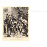 Mephistopheles in the Students’ Tavern (Méphistophélès dans la taverne des étudiants), 1828 by Eugène Delacroix