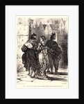 Faust Trying to Seduce Marguerite (Faust cherchant à séduire Marguerite), 1828 by Eugène Delacroix