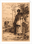 Shepherdess Knitting (La Grande Bergère), 1862 by Jean-François Millet