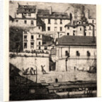La Morgue, 1854 by Charles Meryon