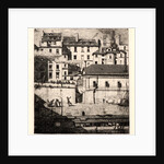 La Morgue, 1854 by Charles Meryon
