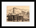 Le Pompe Notre Dame, 1852 by Charles Meryon