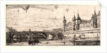 Le Pont-au-Change, 1854 by Charles Meryon
