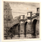 Le Pont Neuf, 1853 by Charles Meryon