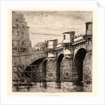 Le Pont Neuf, 1853 by Charles Meryon