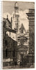 St. Etienne du Mont, 1852 by Charles Meryon