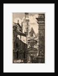 St. Etienne du Mont, 1852 by Charles Meryon