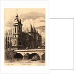 The Clock Tower (La Tour de L'Horloge), 1852 by Charles Meryon