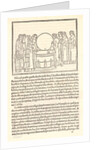 The Torch of Polia Extinguished in the Altar (leaf from Hypnerotomachia Poliphili), 1499 by Anonymous
