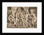 Venus and Amor at the Forge of Vulcan, ca. 1550 by Monogrammist L. D.