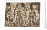 Venus and Amor at the Forge of Vulcan, ca. 1550 by Monogrammist L. D.