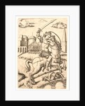 Horatius Cocles, 16th century by Marcantonio Raimondi