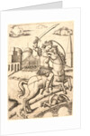 Horatius Cocles, 16th century by Marcantonio Raimondi