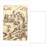 Horatius Cocles, 16th century by Marcantonio Raimondi