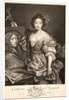 Portrait of Catherine Marguerite Mignard, Comtesse de Fouquière, Daughter of the Painter Pierre Mignard, 1735 by Jean Daullé