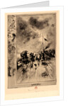 A Jetty in England (Un Jetée en Angleterre), 19th century by Félix Hilaire Buhot