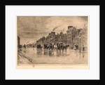 A Winter Morning (Une Matinée d'Hiver au Quai de L'Hòtel-Dieu), 1876 by Félix Hilaire Buhot