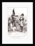 Napoléon and the Old Soldier, 19th century by Nicolas Toussaint Charlet