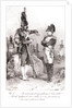 Napoléon and the Old Soldier, 19th century by Nicolas Toussaint Charlet