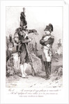 Napoléon and the Old Soldier, 19th century by Nicolas Toussaint Charlet