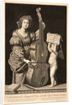 St. Cecilia Singing Praise to God, ca. 1675-1695 by Etienne Picart