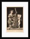 St. Cecilia Singing Praise to God, ca. 1675-1695 by Etienne Picart