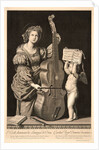 St. Cecilia Singing Praise to God, ca. 1675-1695 by Etienne Picart