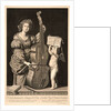 St. Cecilia Singing Praise to God, ca. 1675-1695 by Etienne Picart