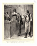 En v'là un, il pourrait bien être malheureux, 1862 by Honoré Daumier