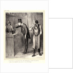 En v'là un, il pourrait bien être malheureux, 1862 by Honoré Daumier